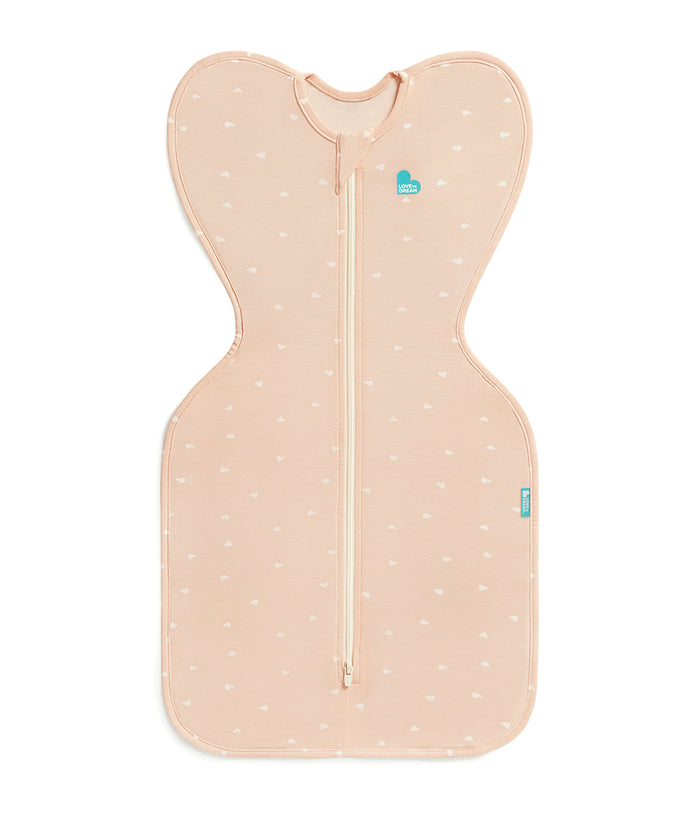 Swaddle Up Starter Bundle 0.2 TOG | Blush Hearts | Sunny
