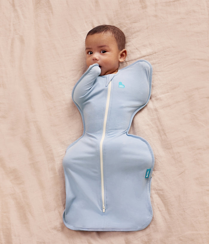 Swaddle Up Starter Bundle 0.2 TOG | Soft Blue | Olive