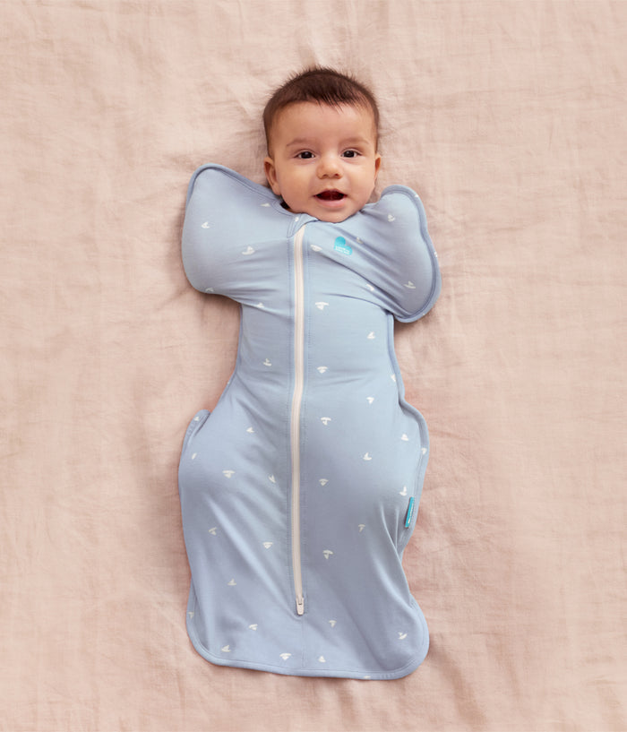 Swaddle Up Starter Bundle | 1.0 TOG | Navy | Blue Boats | Storm Blue