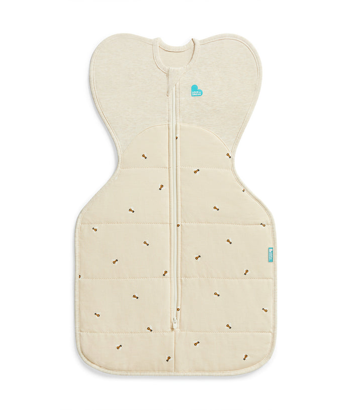 Swaddle Up Starter Bundle | 2.5 TOG | Oatmeal Bees | Olive Bees 2