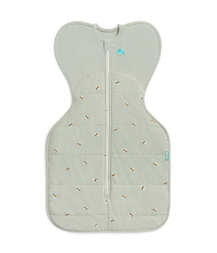 Swaddle Up Starter Bundle | 2.5 TOG | Oatmeal Bees | Olive Bees 2