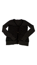 Sweater: BLack/Grey Strip
