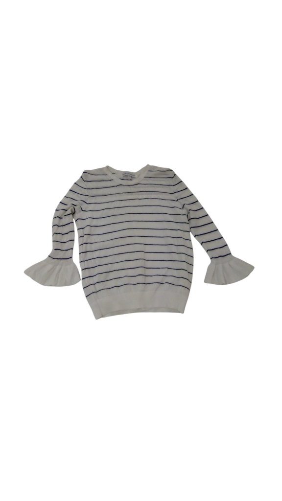 Sweater: White W/Black