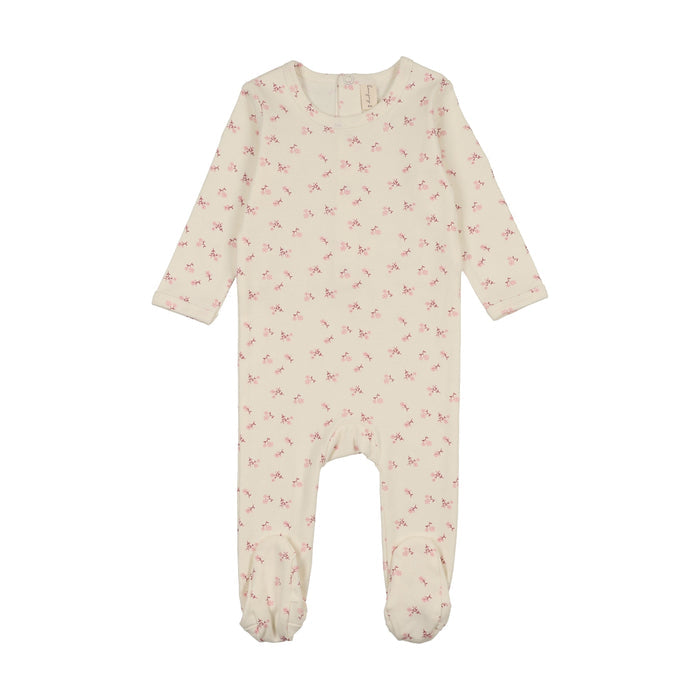 Sweet Floral Footie