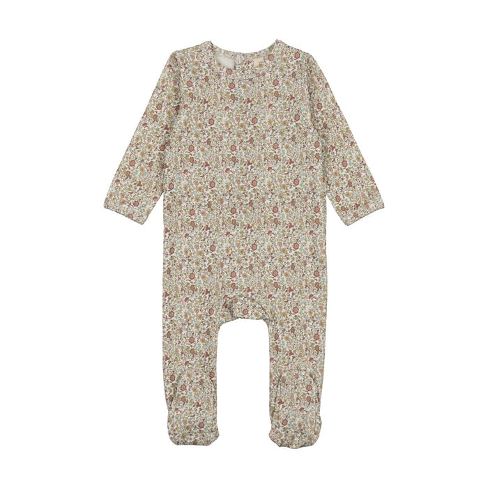 Sweet Floral Footie