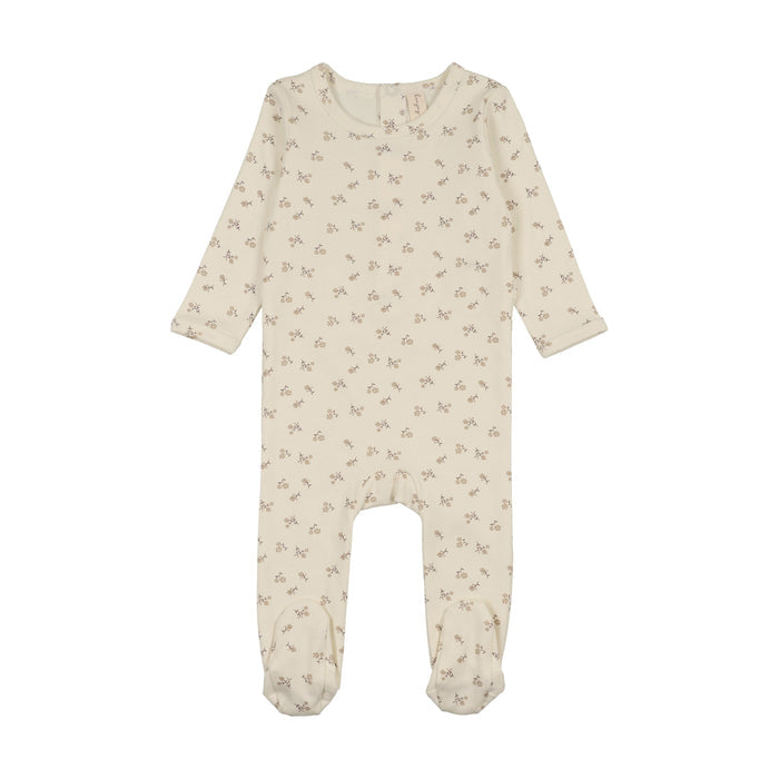 Sweet Floral Footie