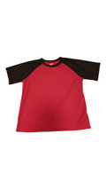 Swim Shirt: Red/Black