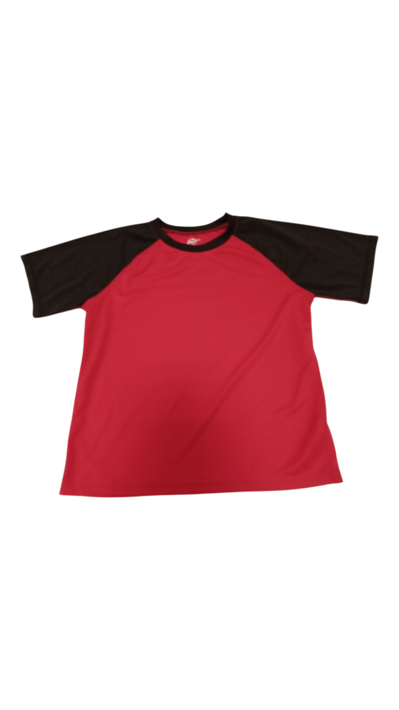 Swim Shirt: Red/Black