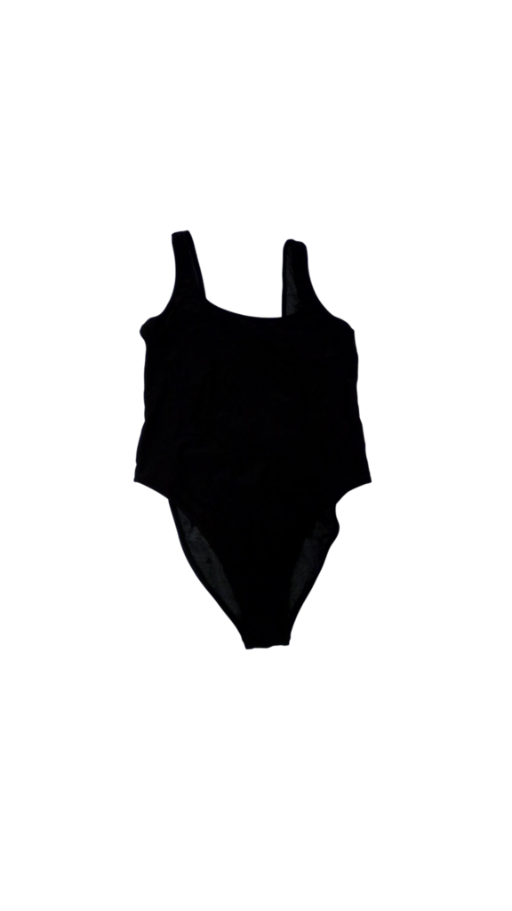 Swim Suit: Black