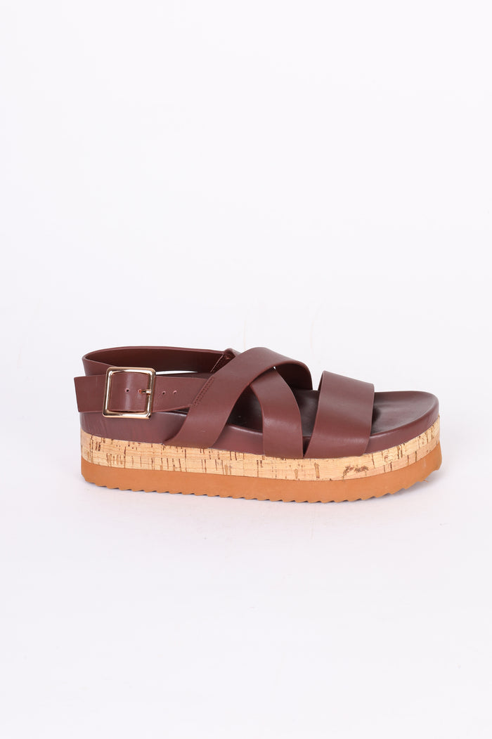 Sylvester Womens Brown Shoes Size EU 36