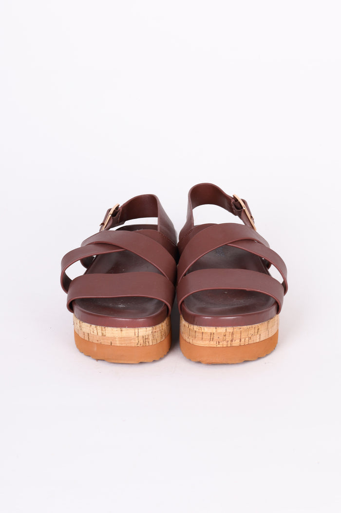 Sylvester Womens Brown Shoes Size EU 36