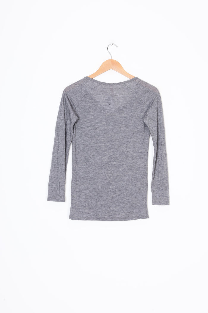 Sylvester Womens Grey Top Size XS