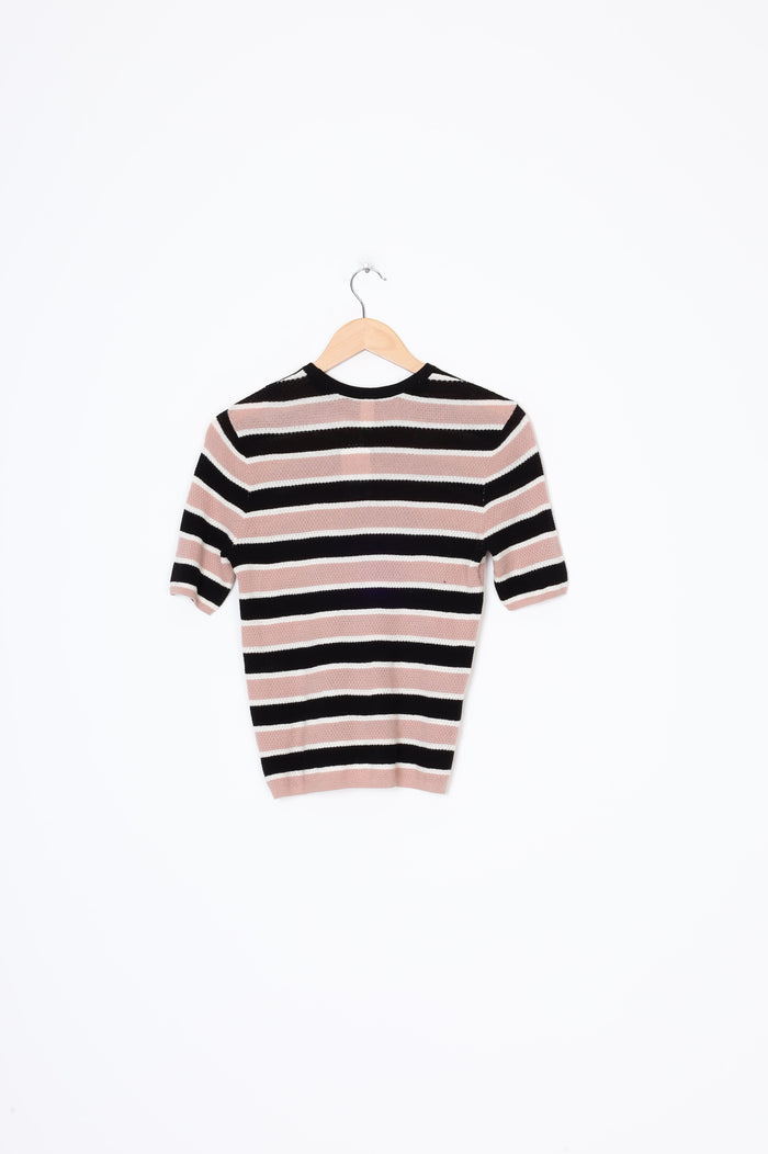 Sylvester Womens Pink Top Size 8