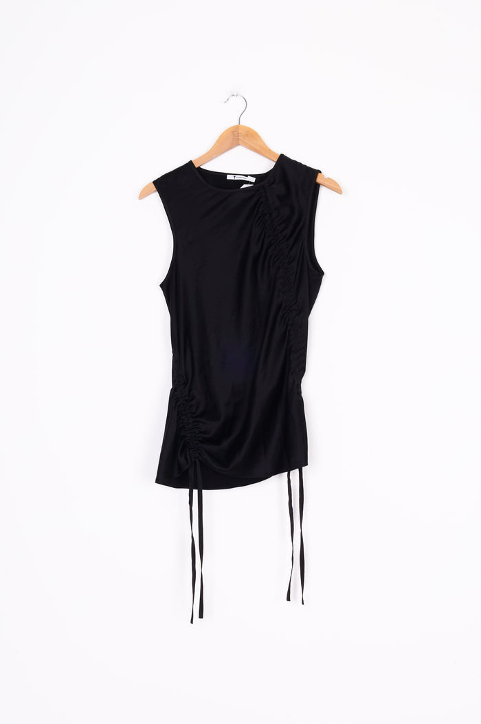 T Alexander Wang  Womens Black Top Size 5