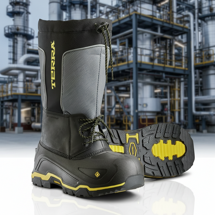 Terra Men's Stormbreaker Composite Toe Winter Safety Work Boot 839ABK