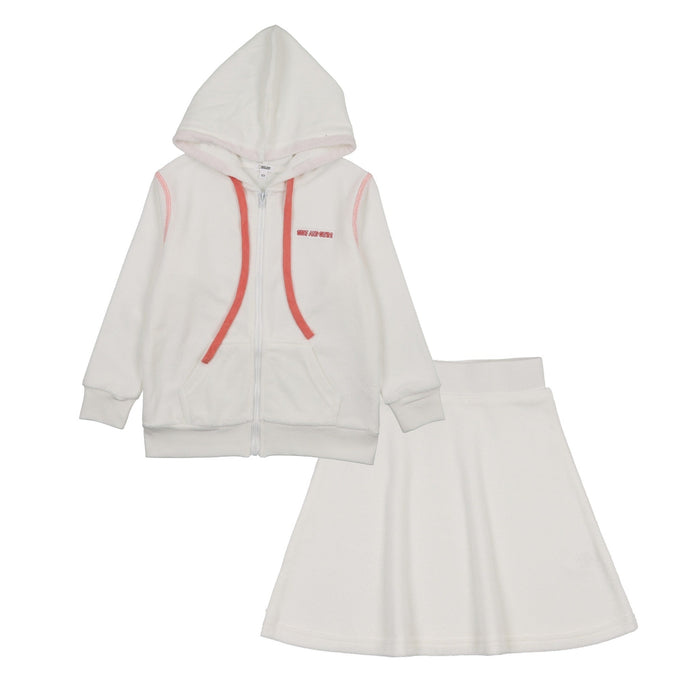 Terry Sweater Skirt Set