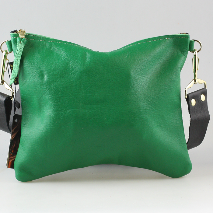 The Classic Taylor Crossbody: Vanilla / 9"x7.5" / Matching Leather Strap