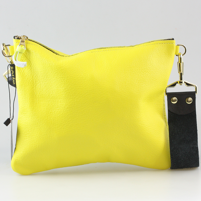 The Classic Taylor Crossbody: Vanilla / 9"x7.5" / Matching Leather Strap