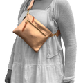 The Metallic Rita Crossbody and Hipbag: Copper