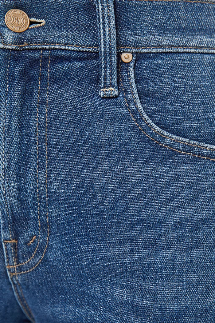The Mid Rise Rambler Zip Ankle Jeans MOTHER