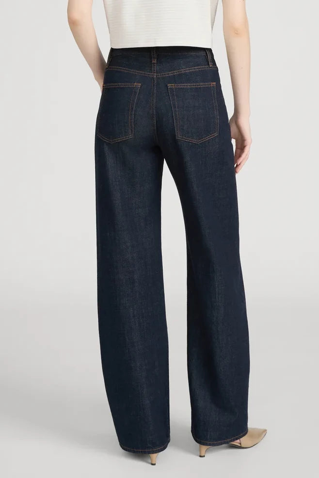 The Off Duty Drawstring Bow Jeans FRAME