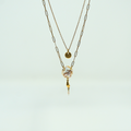 Tiered White Pearl Necklace