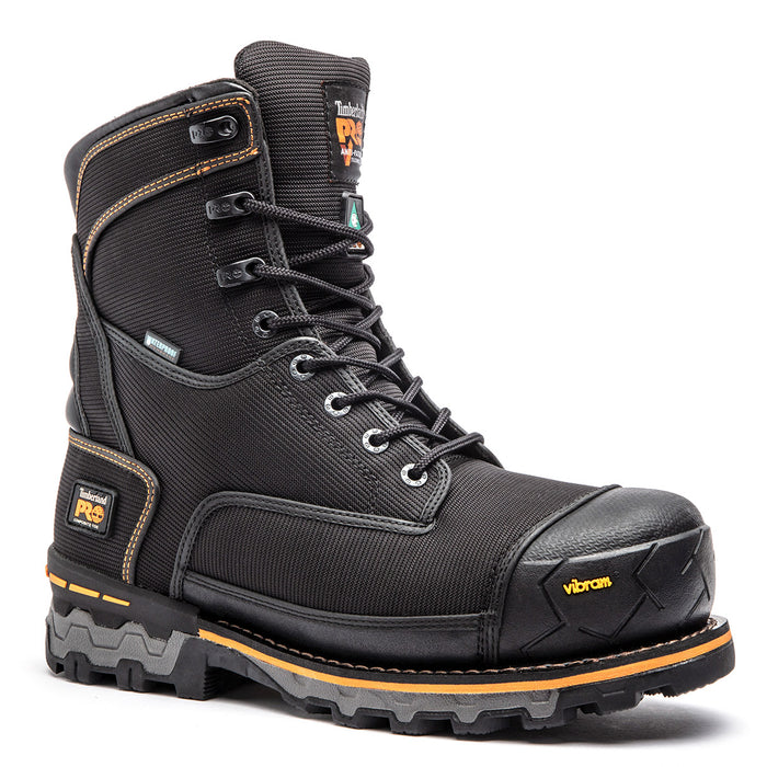 Timberland Pro 8" Black Double Weave Nylon Boondock TB1A1VYP001