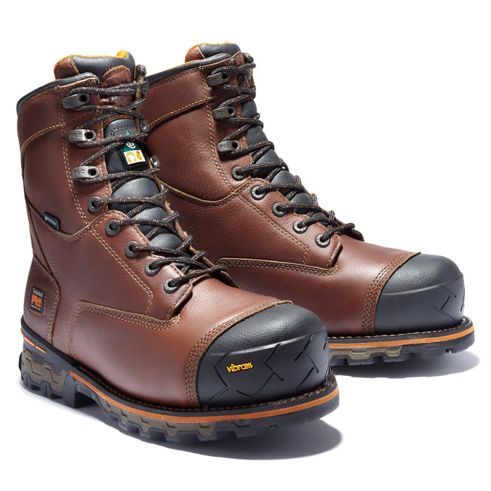 Timberland Pro 8" Brown Composite Toe Boondock TB189646