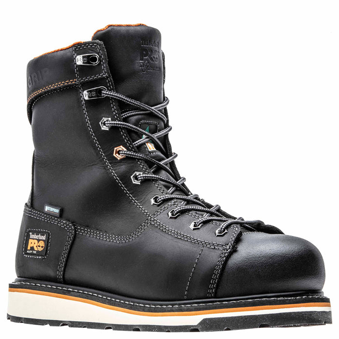 Timberland Pro Men's 8" Gridworks Black CSA Alloy Toe Work Boots TB1A12EO