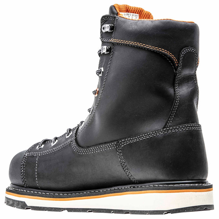 Timberland Pro Men's 8" Gridworks Black CSA Alloy Toe Work Boots TB1A12EO
