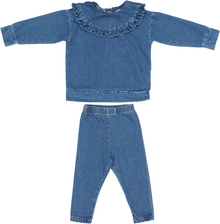 Toddler Girls Denim Set *See Note