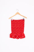 Tosca & Salome Womens Red Skirt Size XS