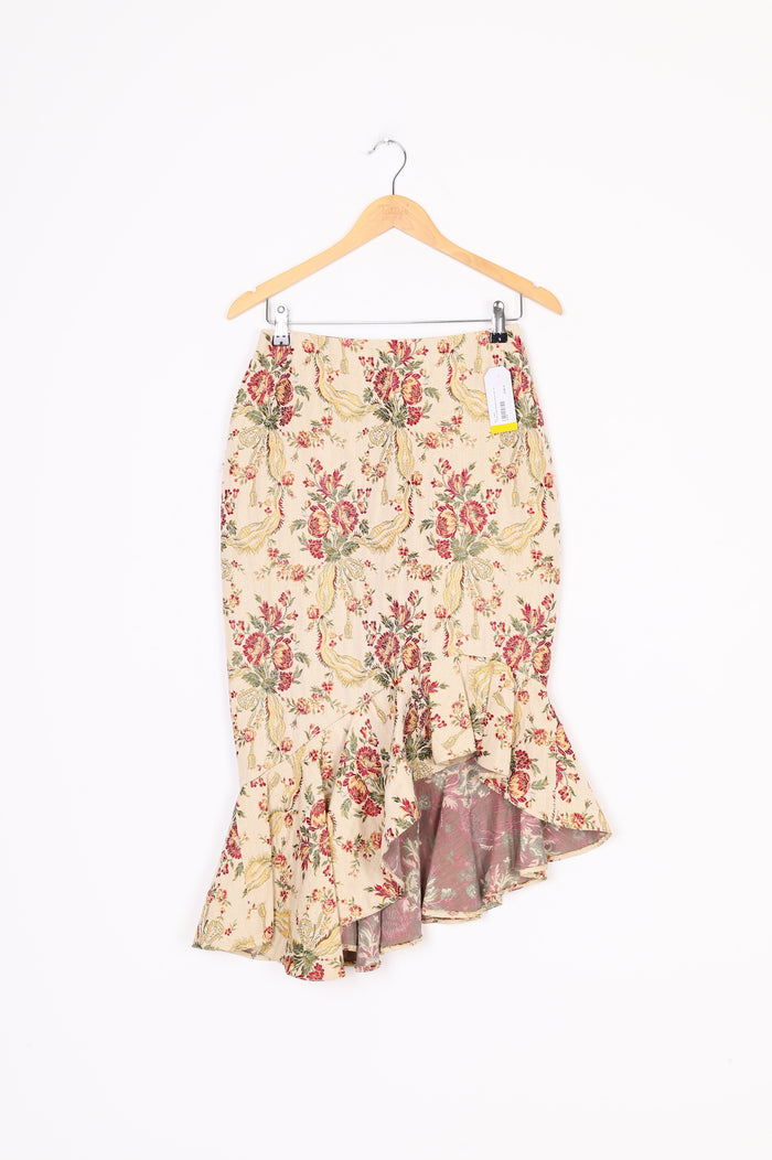 Trelise Cooper Womens Yellow Skirt Size 8