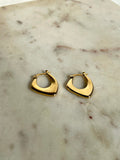 Triangle Hoop Earrings
