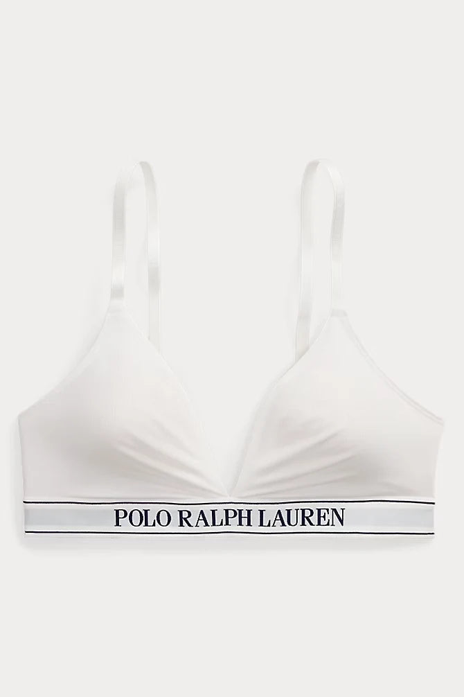 Triangle Logo Bralette Intimates Polo Ralph Lauren