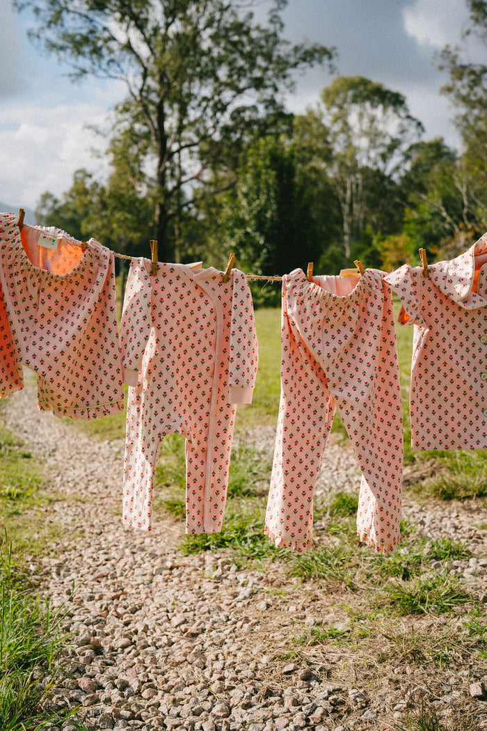 Tulip Garden Sleep Romper