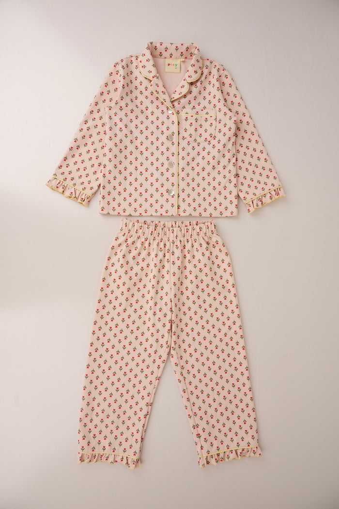 Tulip Garden Two Piece Long Sleeve Set