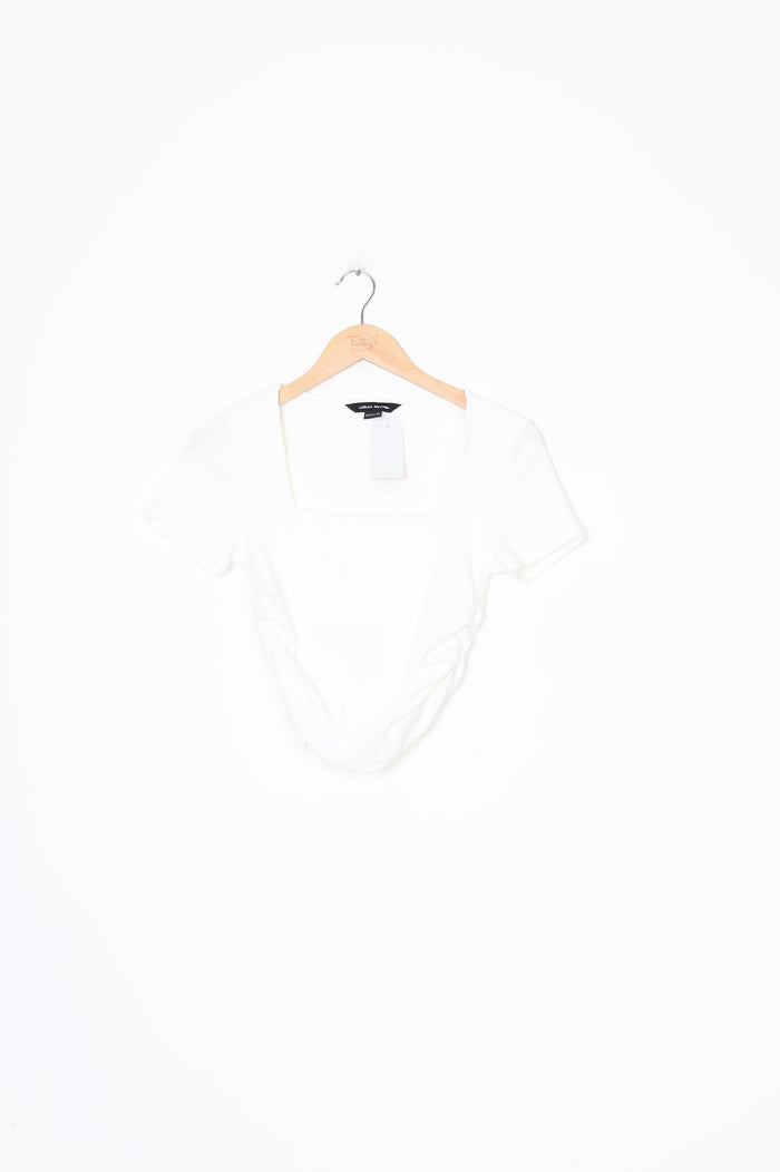 Urban Revivo Womens White Top Size M