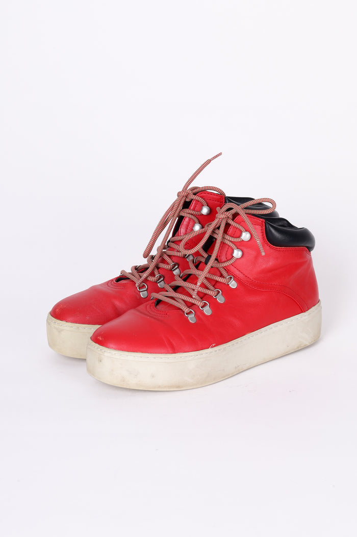 Vagabond Shoemakers Womens Red Sneakers Size EU 41