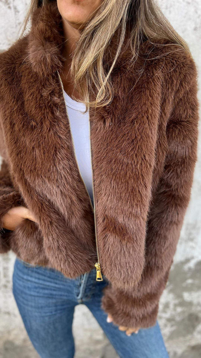 Valeria | Luxury Faux Fur Coat