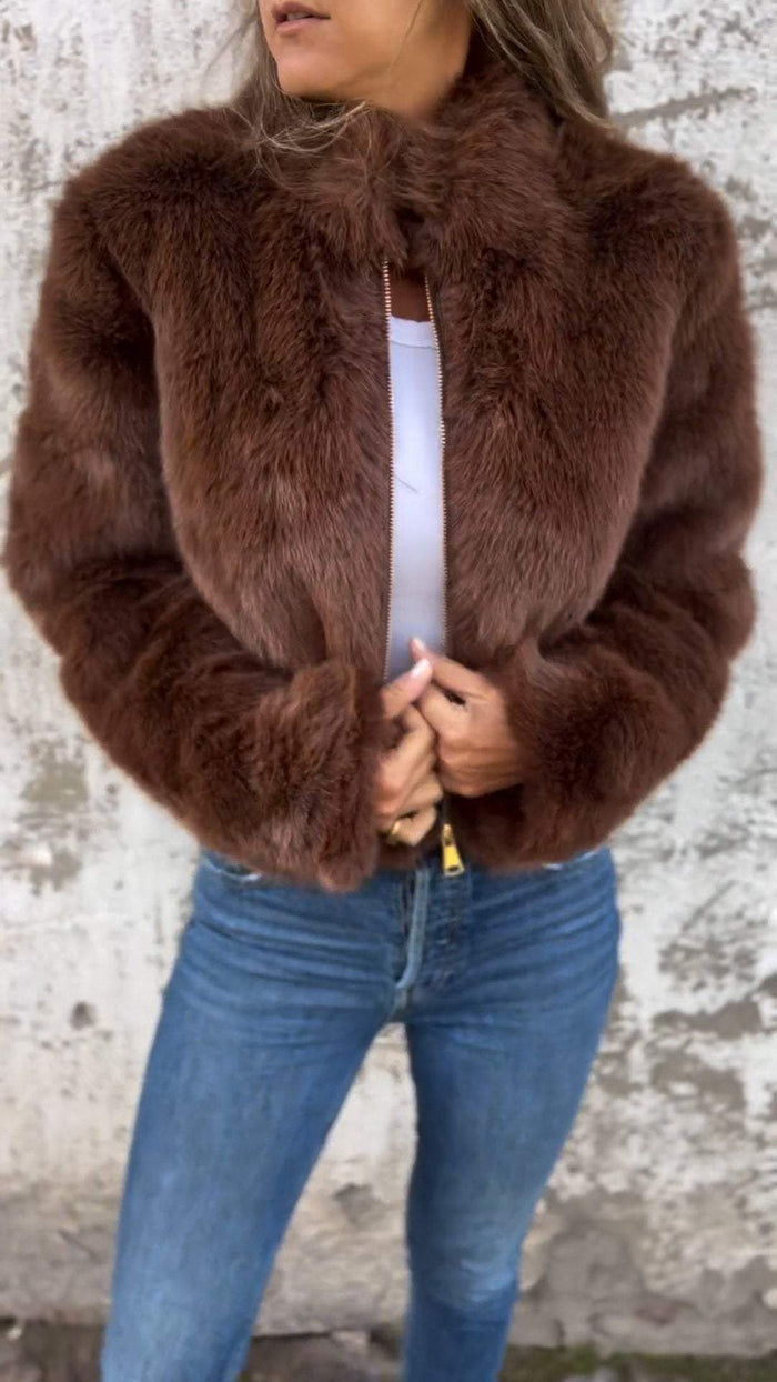 Valeria | Luxury Faux Fur Coat