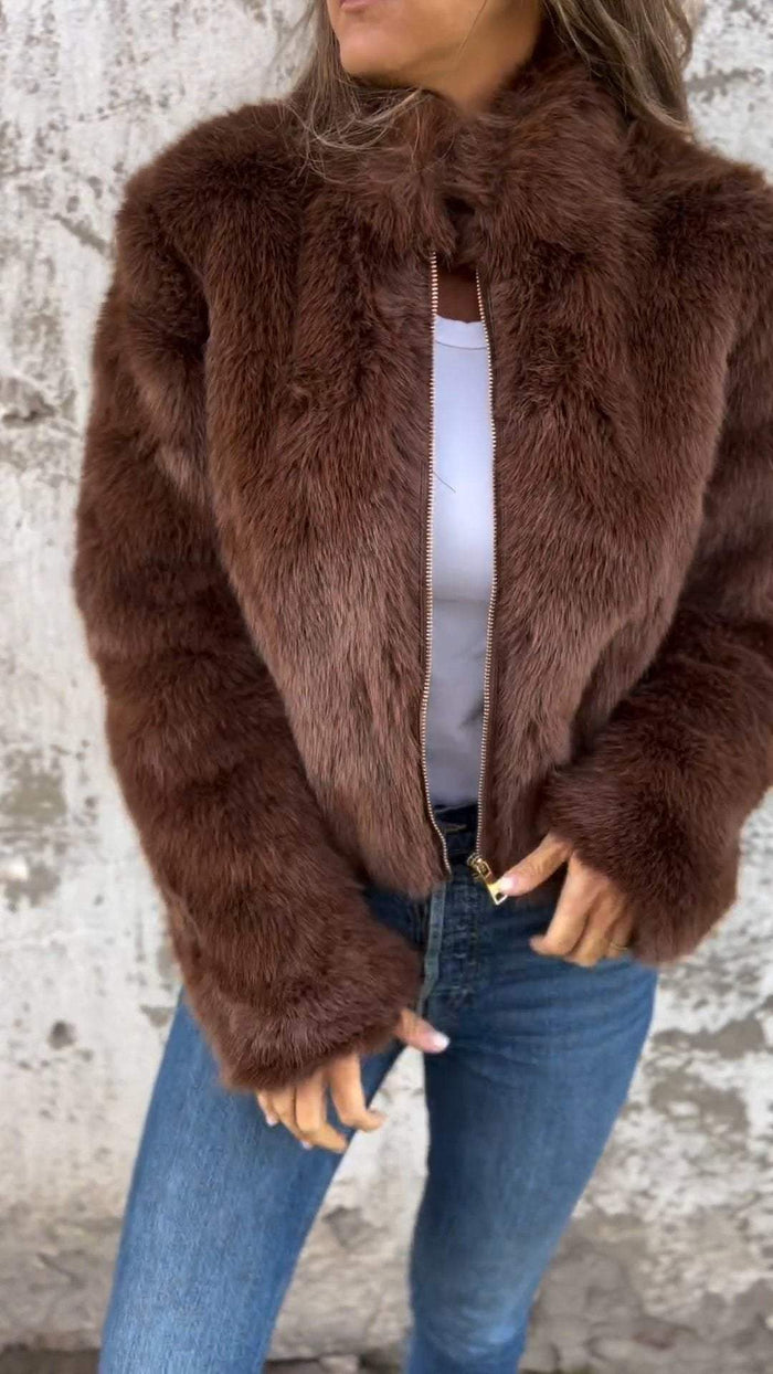 Valeria | Luxury Faux Fur Coat