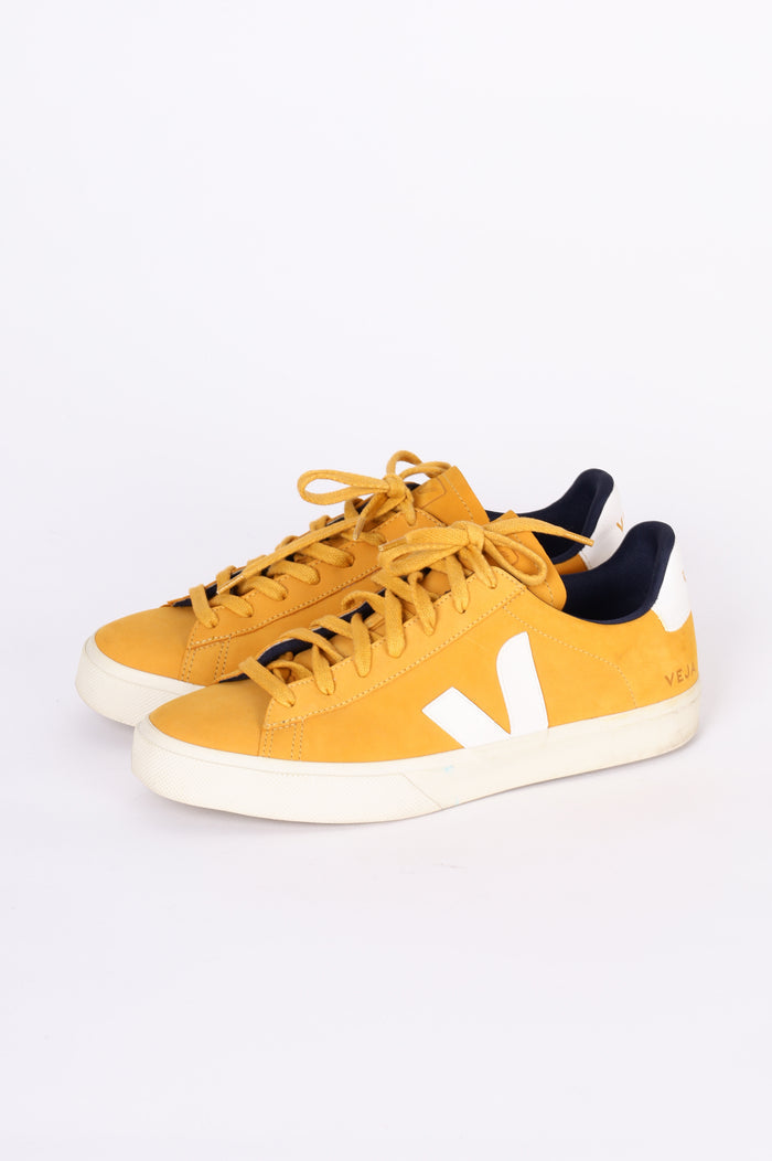 Veja Mens Yellow Sneakers Size EU 43