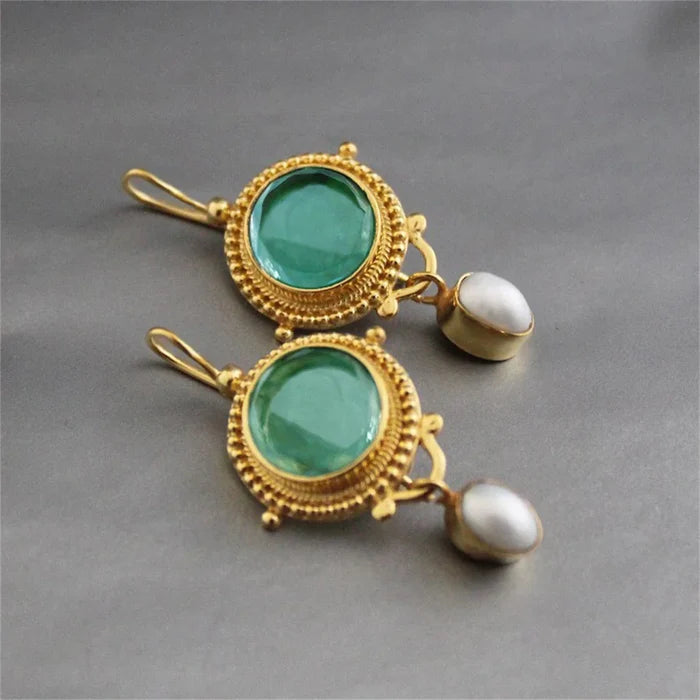 Veline | Vintage Earrings with Pearl