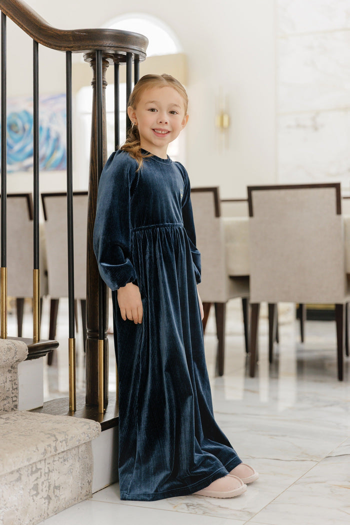 Velour Crown Robe