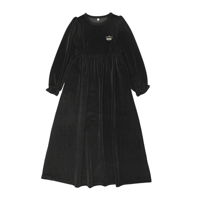 Velour Crown Robe