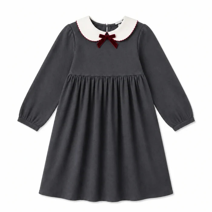 Velvet Bow Dress