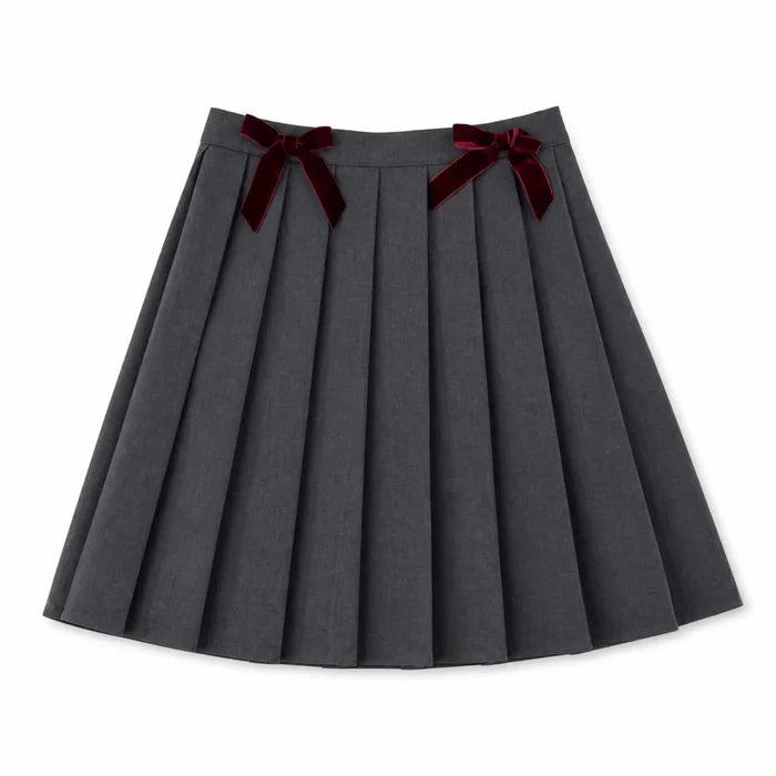 Velvet Bow Skirt