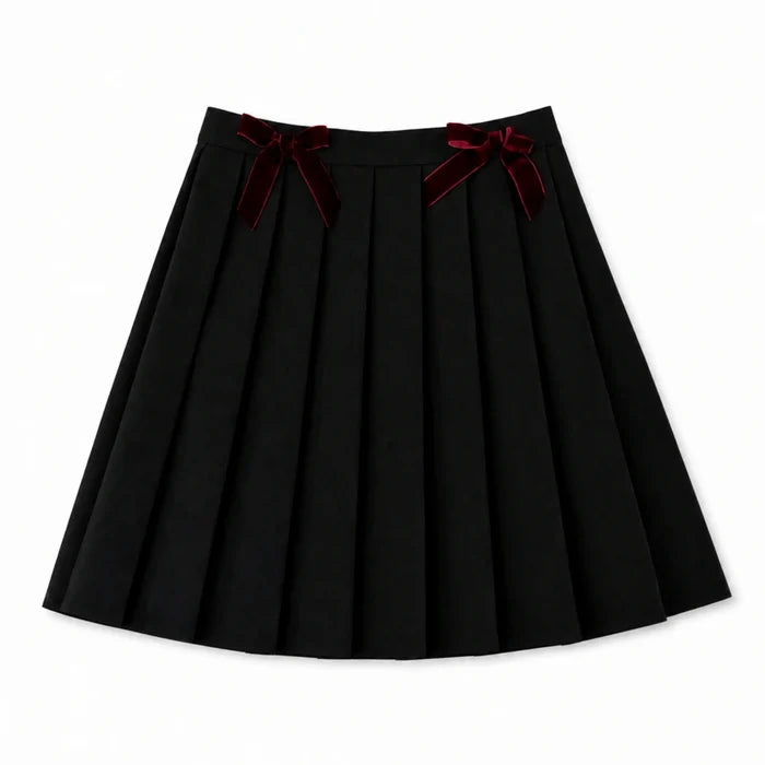Velvet Bow Skirt