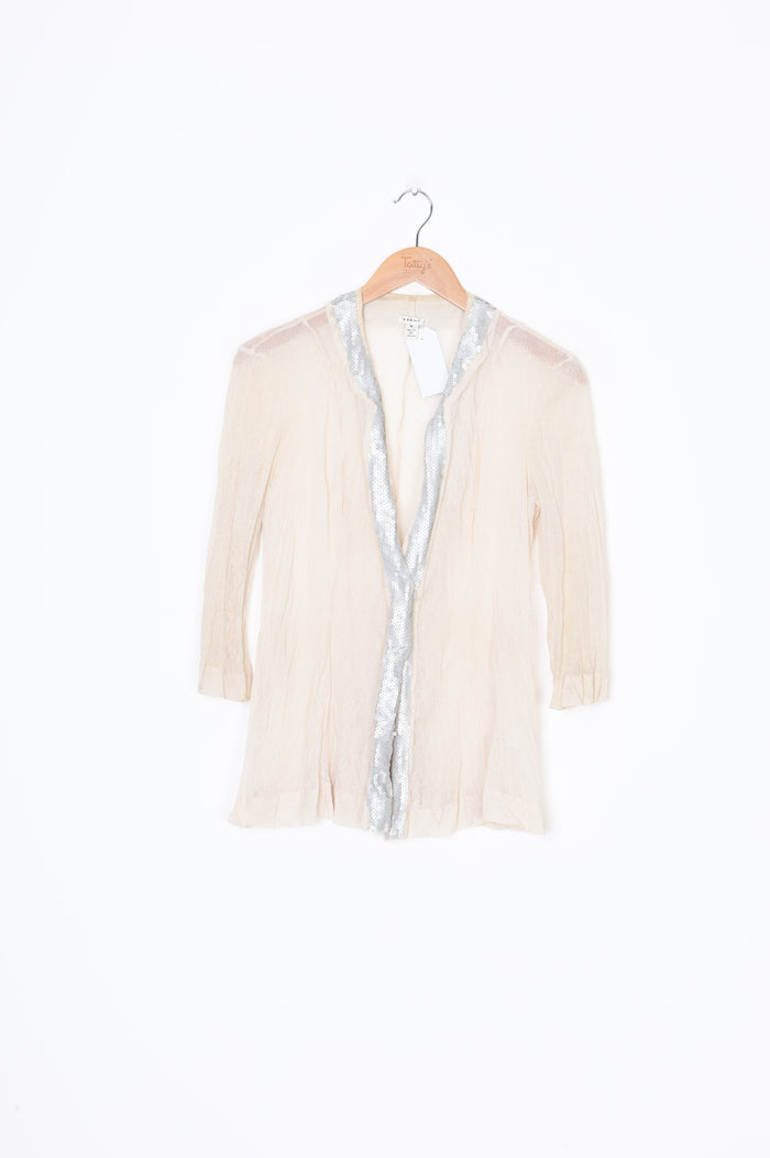 Verge Womens Beige Top Size M